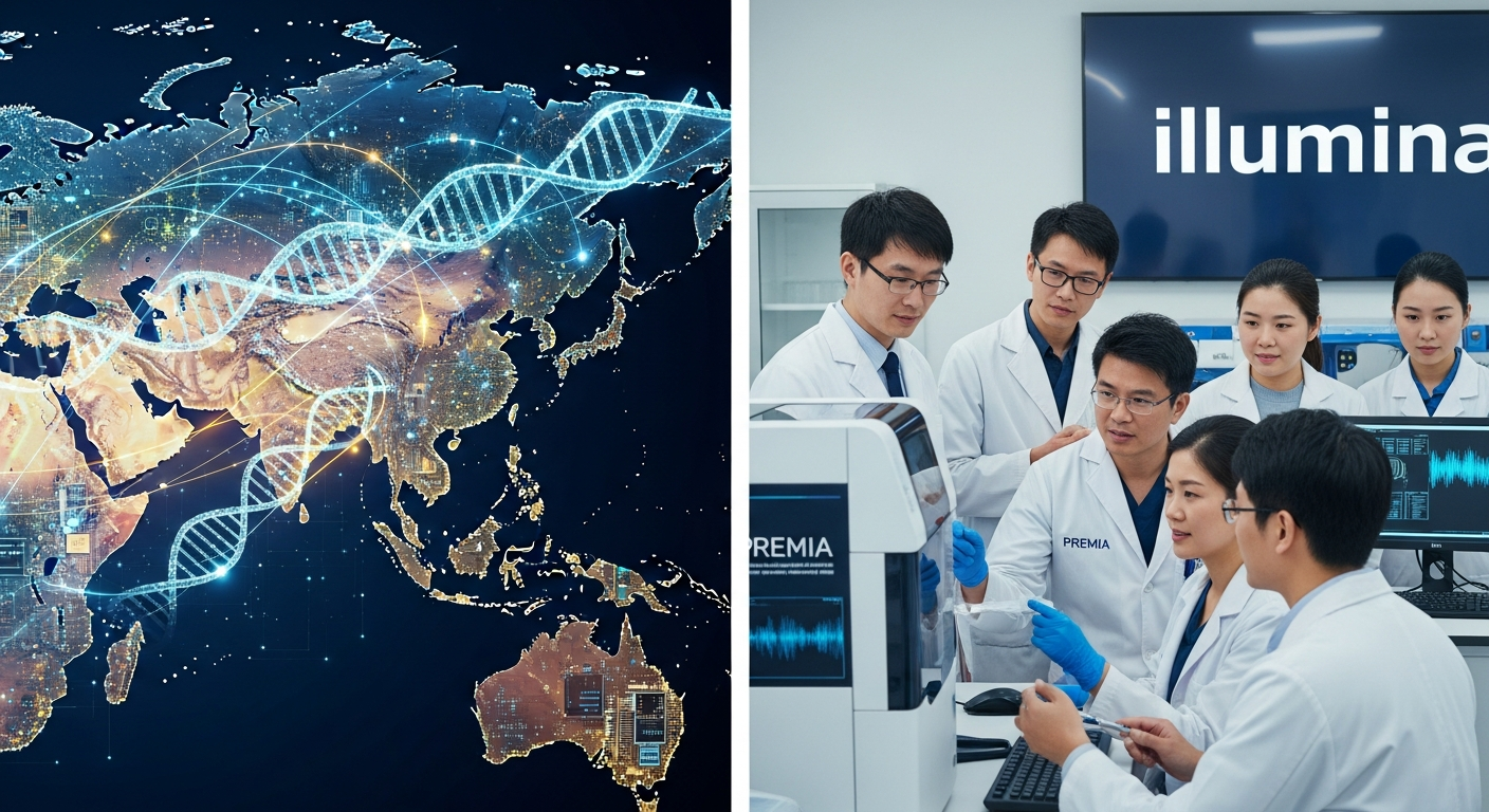 アジアのがん治療に革命:IlluminaとPREMIAがゲノム医療へのアクセスを拡大