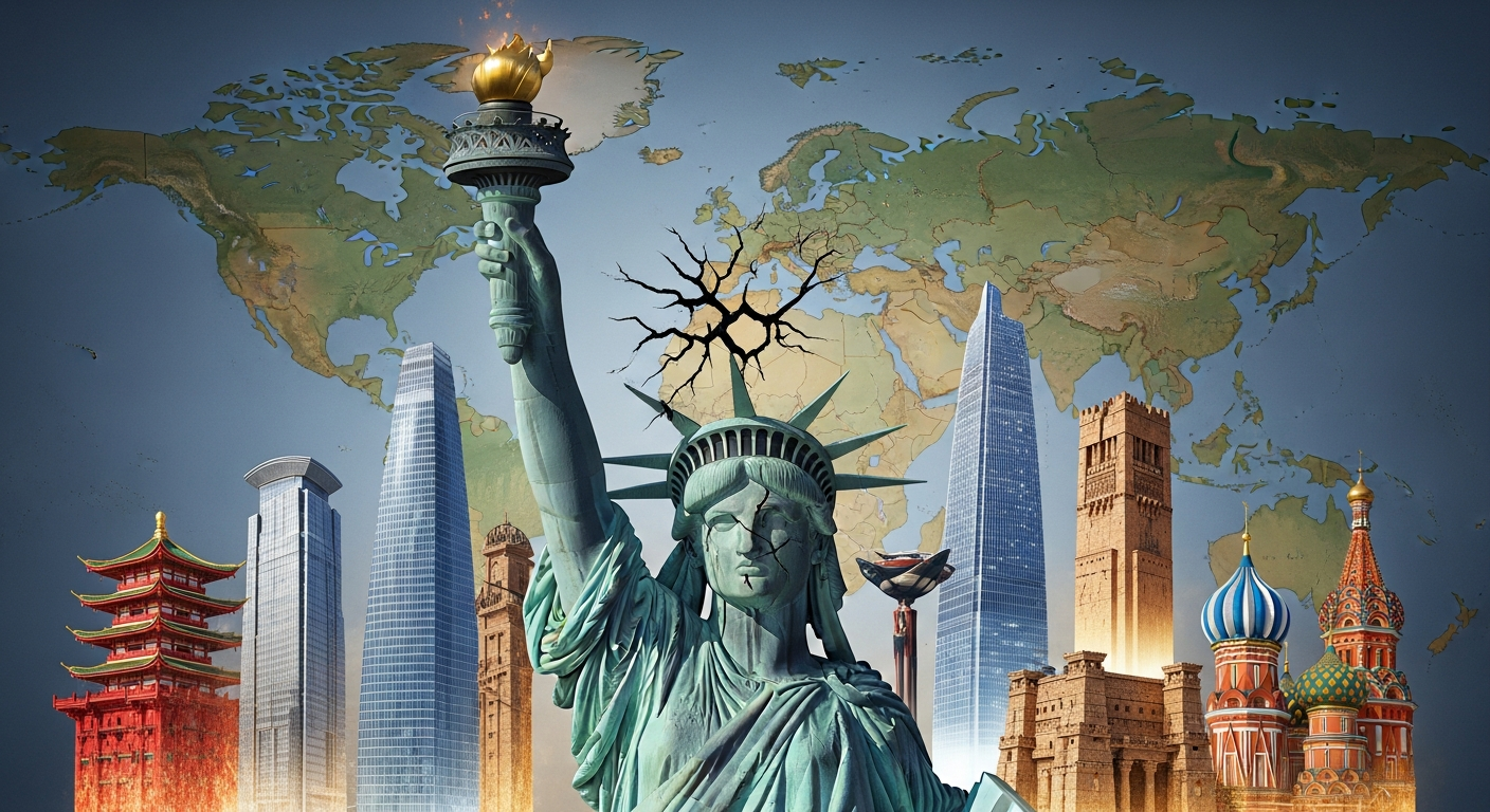 2025年:多極化世界の到来とアメリカ覇権の終焉