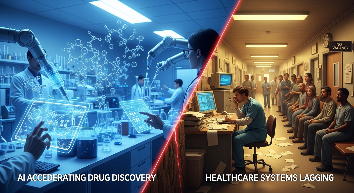 AI創薬は急加速、しかし医療システムは追いつけず:進む「イノベーション・アクセス・ギャップ」の現実