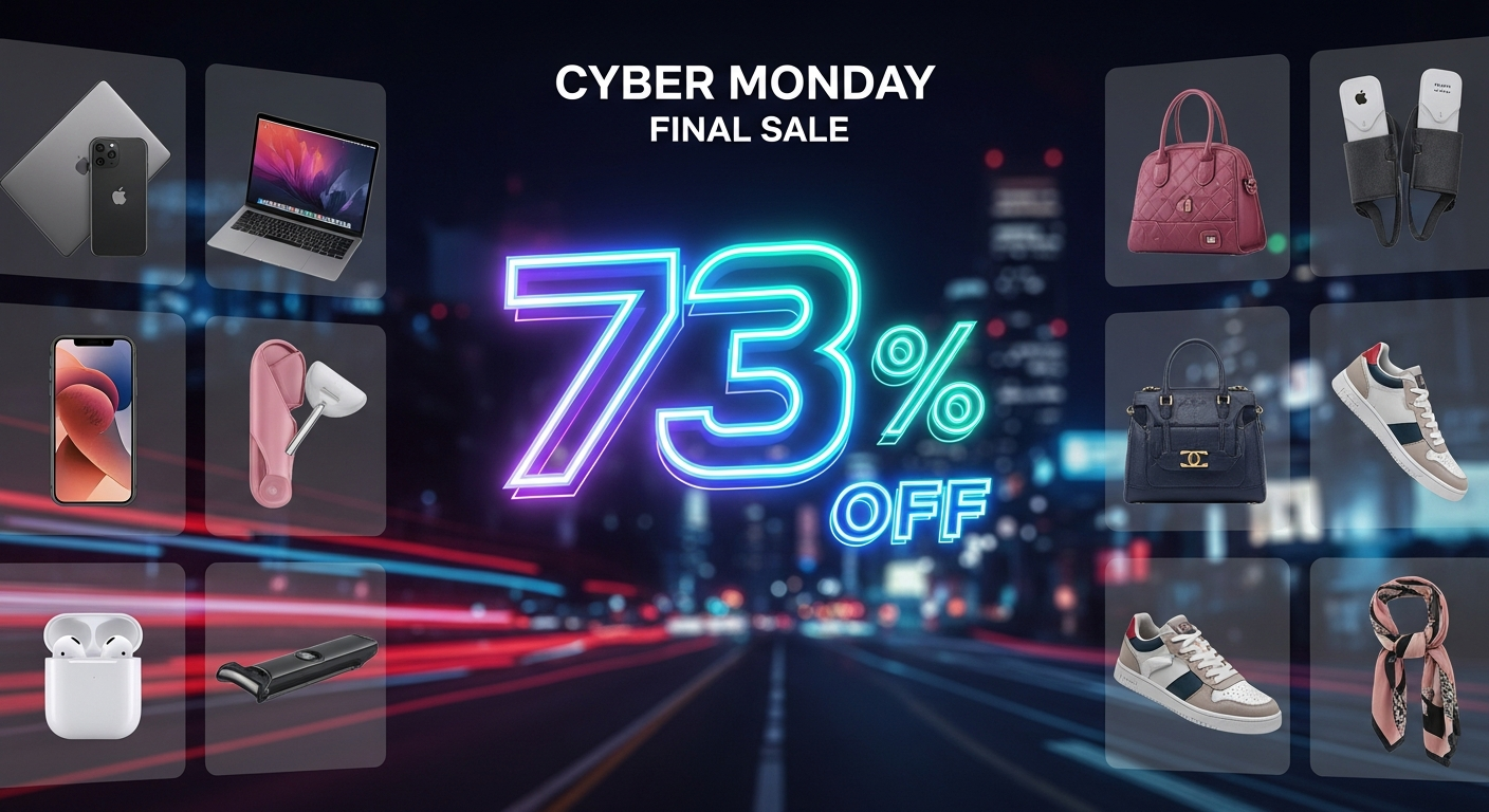 サイバーマンデー最終セール！Apple製品からファッションまで最大73%オフのお得情報を徹底解説