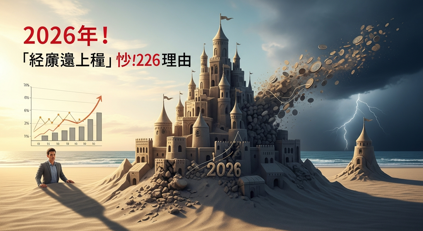 投資前に必ず確認を!「砂上の楼閣」に築く資産形成が2026年に破綻する意外な理由