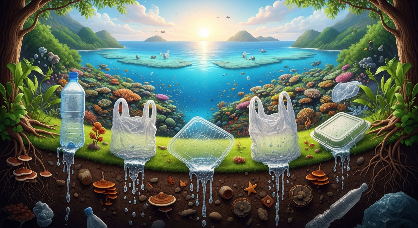 自然の仕組みを応用した「分解するプラスチック」が環境問題に終止符を打つ可能性