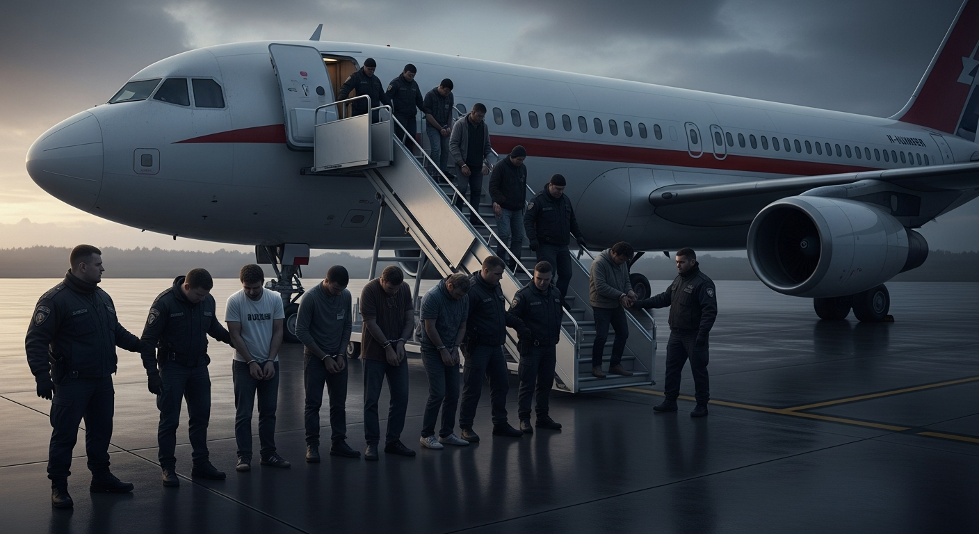 プライベートエクイティ傘下の航空会社、ICE送還便で長期化・非人道化する実態