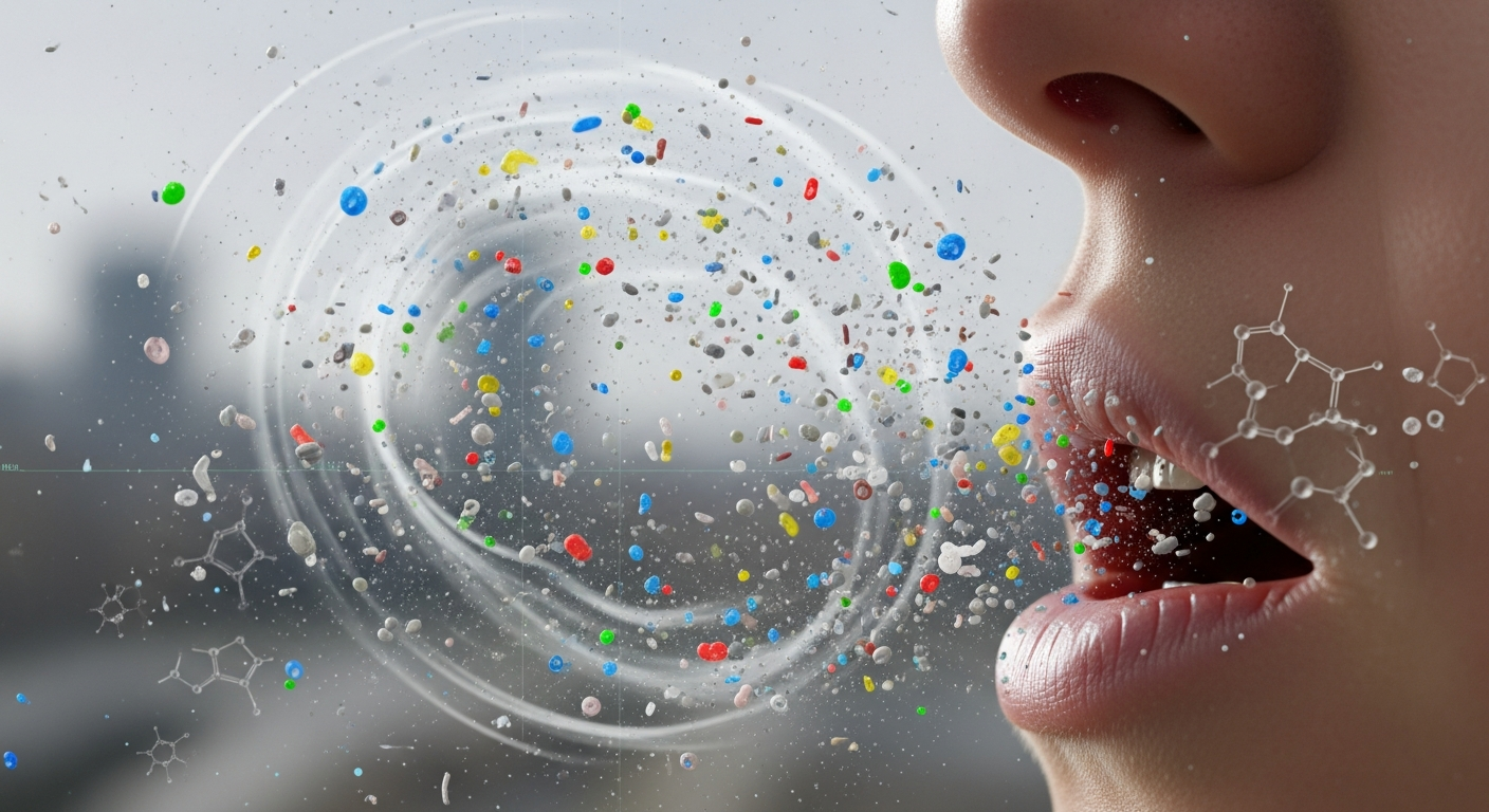 【衝撃】都市の空気はプラスチックで汚染されていた!呼吸するたびに体内に侵入する微細粒子の恐怖