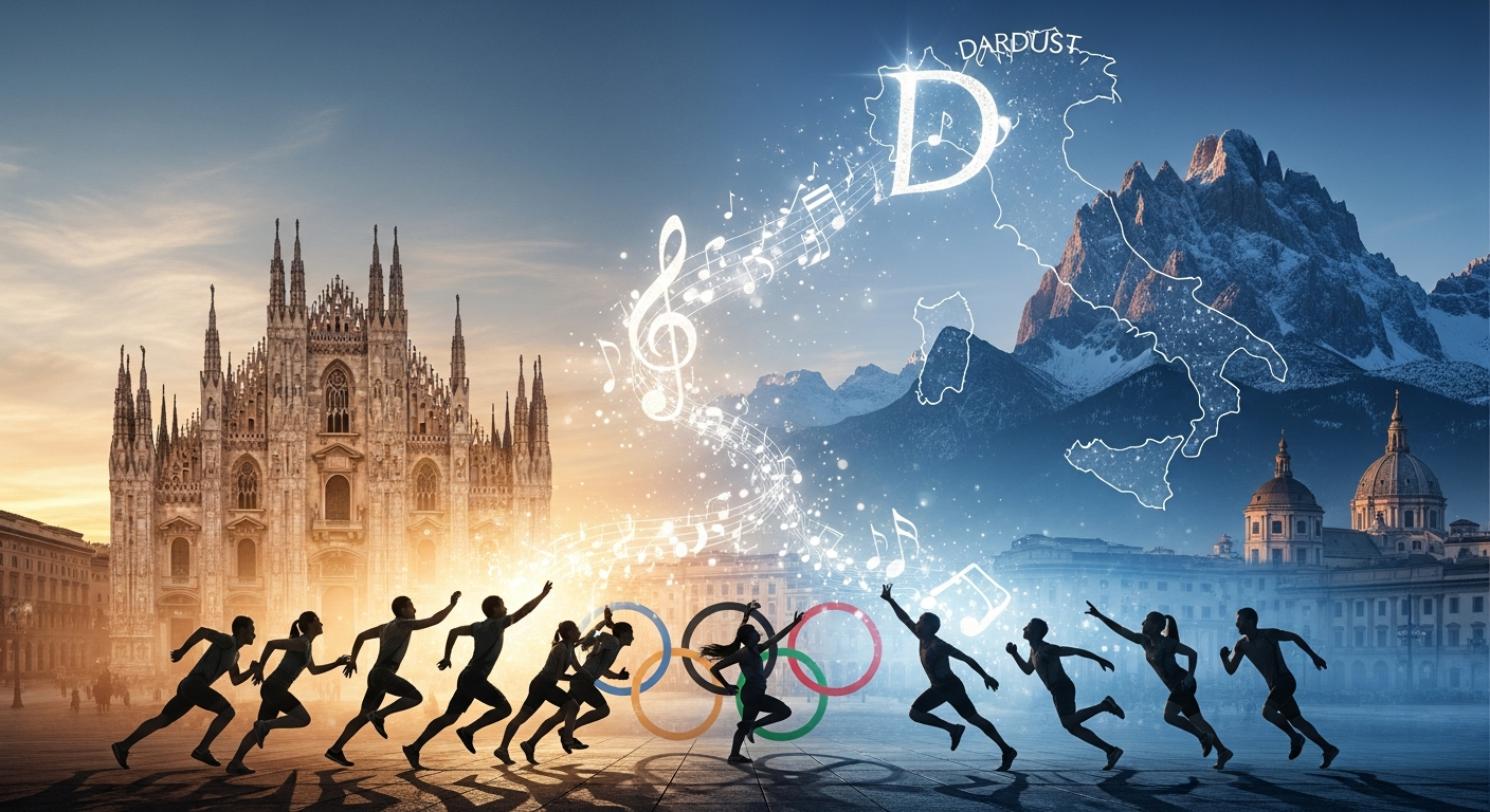 ダストによるミラノ・コルティナ五輪の公式サウンドトラック「イタリアン・ファンタジア」:アスリートの感動を未来へ繋ぐ音楽