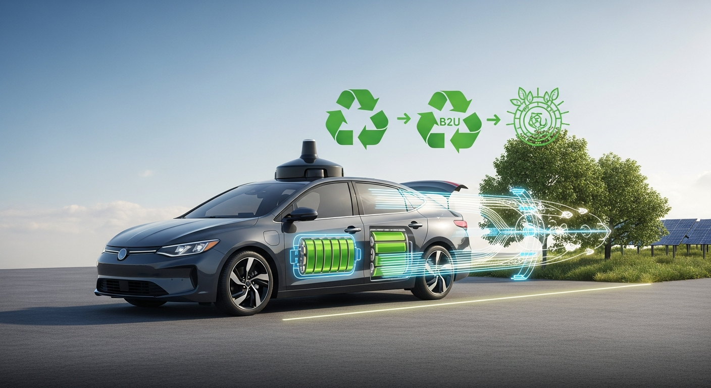 Waymoの自動運転車が「蓄電池」に変身?B2Uとの提携がもたらす循環型社会の衝撃
