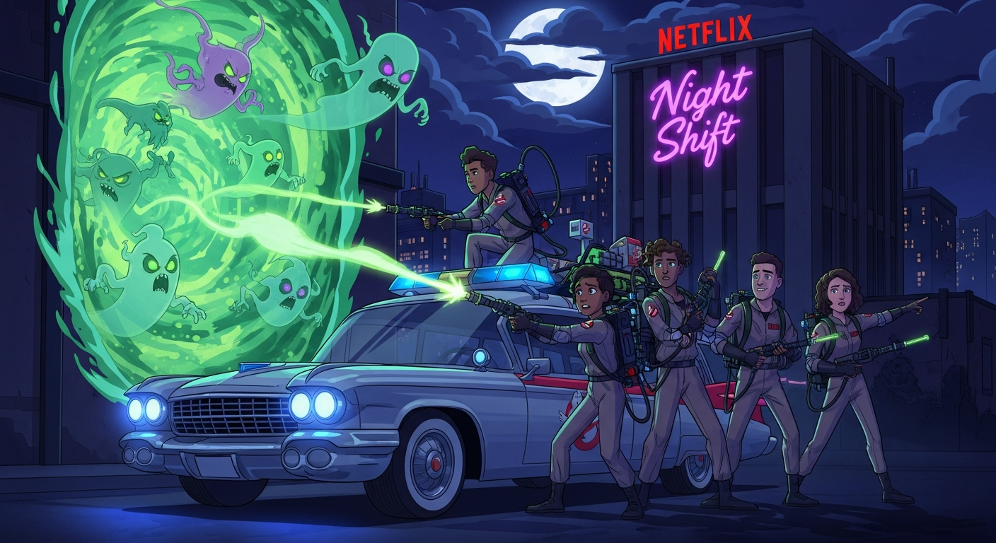 ゴーストバスターズ新作アニメ『Night Shift』発表!Netflixで描かれる新たな恐怖と期待