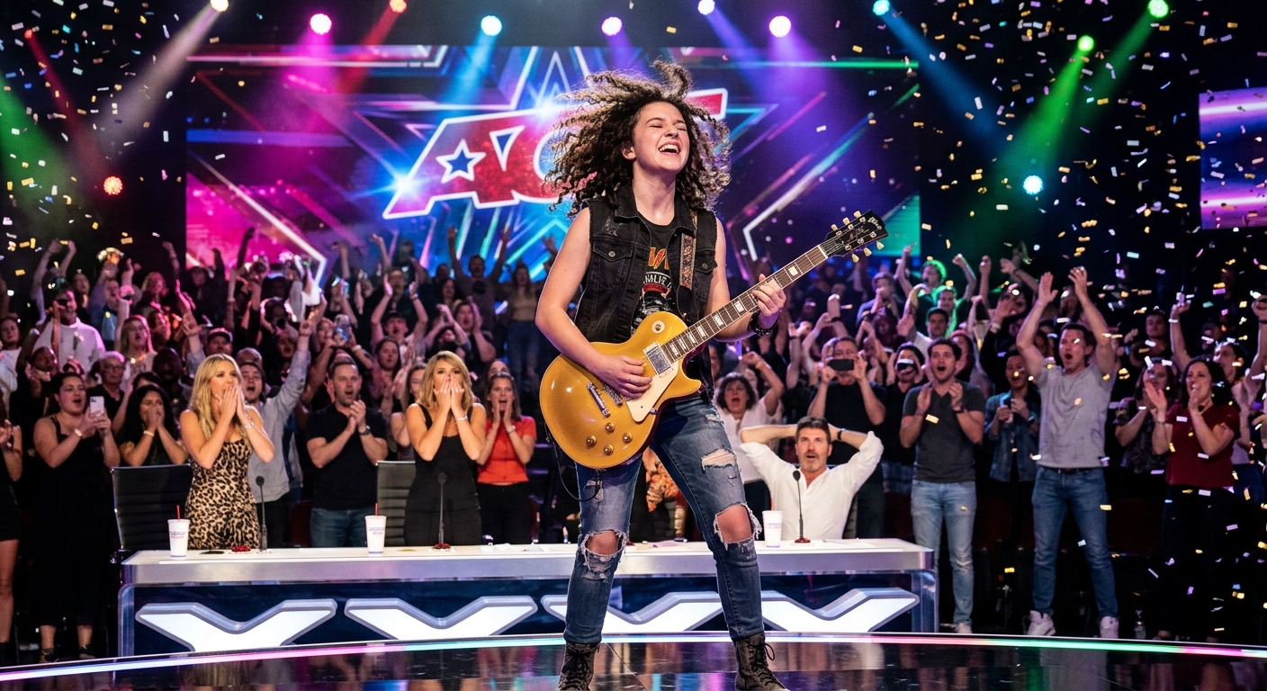 16歳の天才ギタリストが覚醒!『America's Got Talent』を震撼させた驚愕のパフォーマンス
