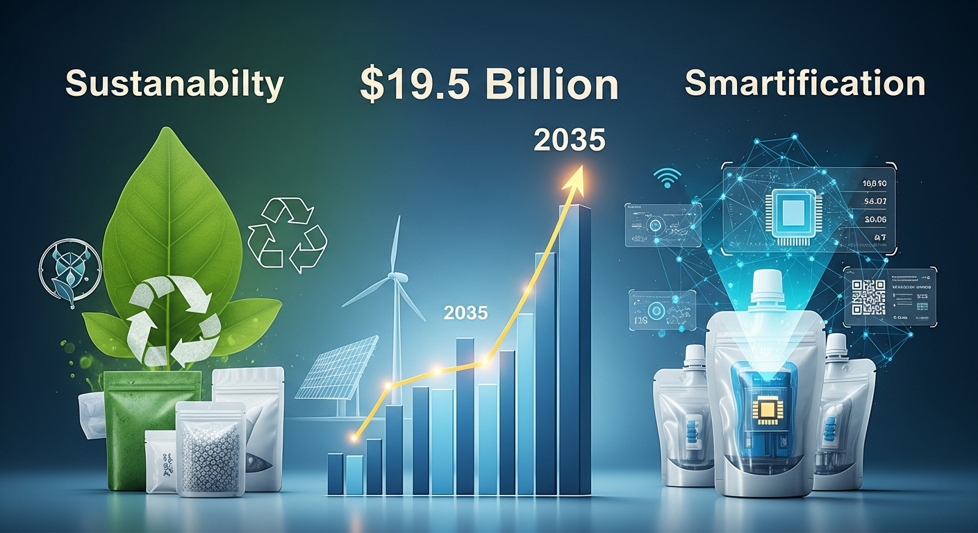 製薬ポーチ市場、2035年までに195億ドルへ:持続可能性とスマート化が鍵