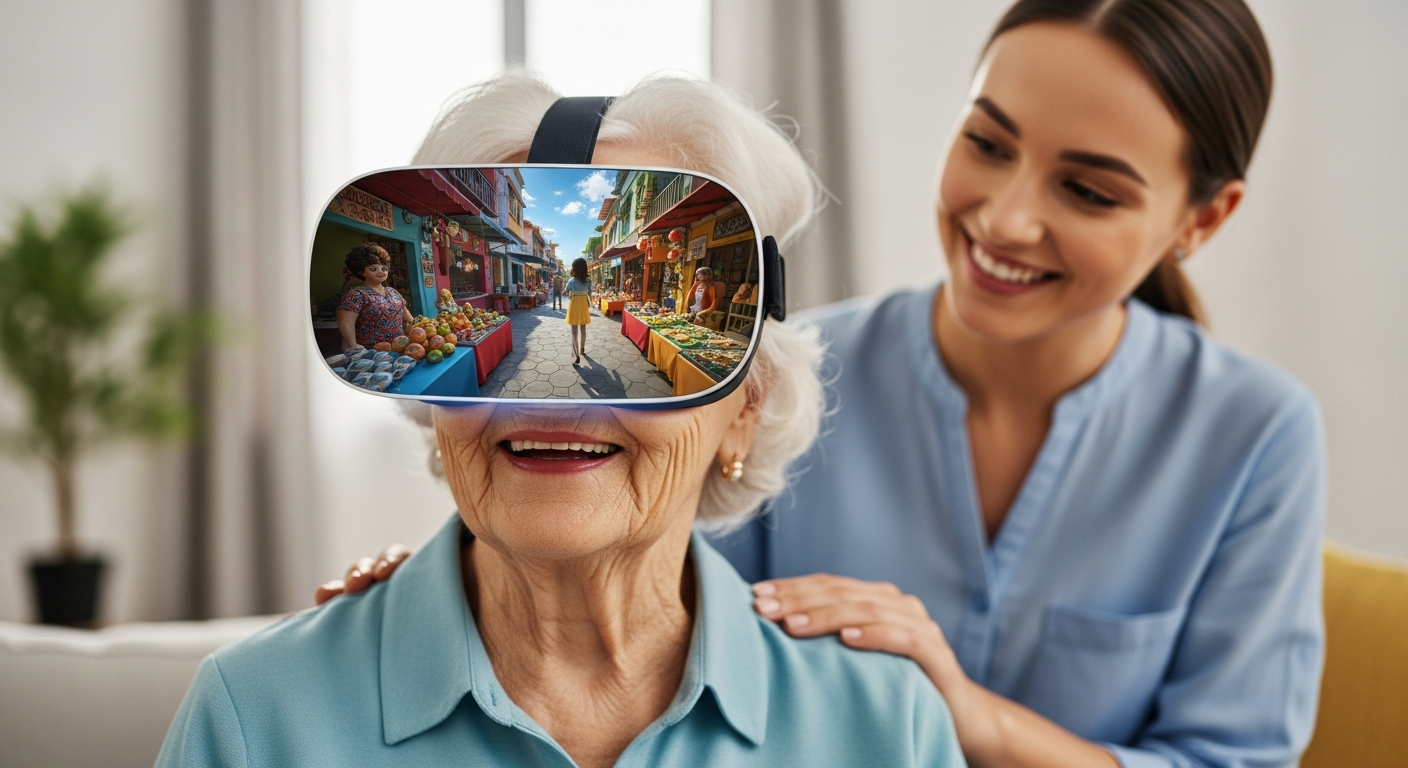 VRが過去と未来を繋ぐ:高齢者の孤立解消と人生の再発見を促進する革新技術