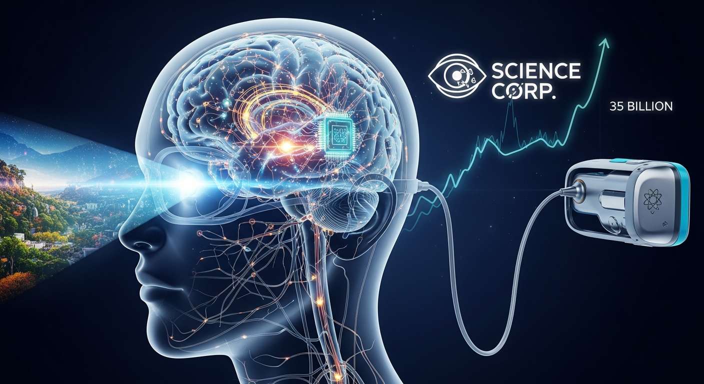 視覚再生の次なる革命：Brain tech企業Science Corp.が約350億円を調達し目指すもの