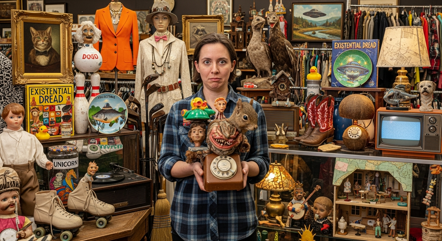 衝撃の古着屋発見：「これは一体…？」思わず二度見する56の奇妙すぎるアイテムたち