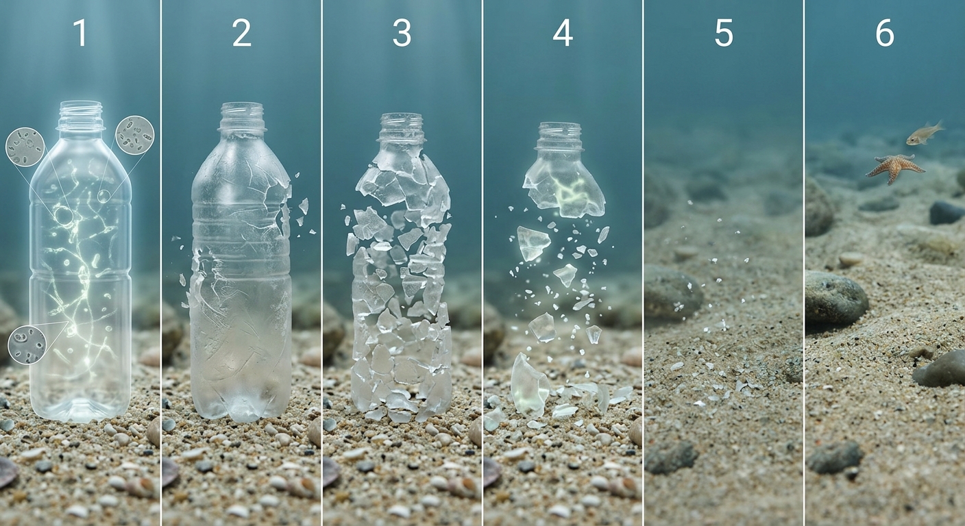 6日で完全に消滅する「生きているプラスチック」の衝撃—マイクロプラスチック問題を解決する究極の切り札