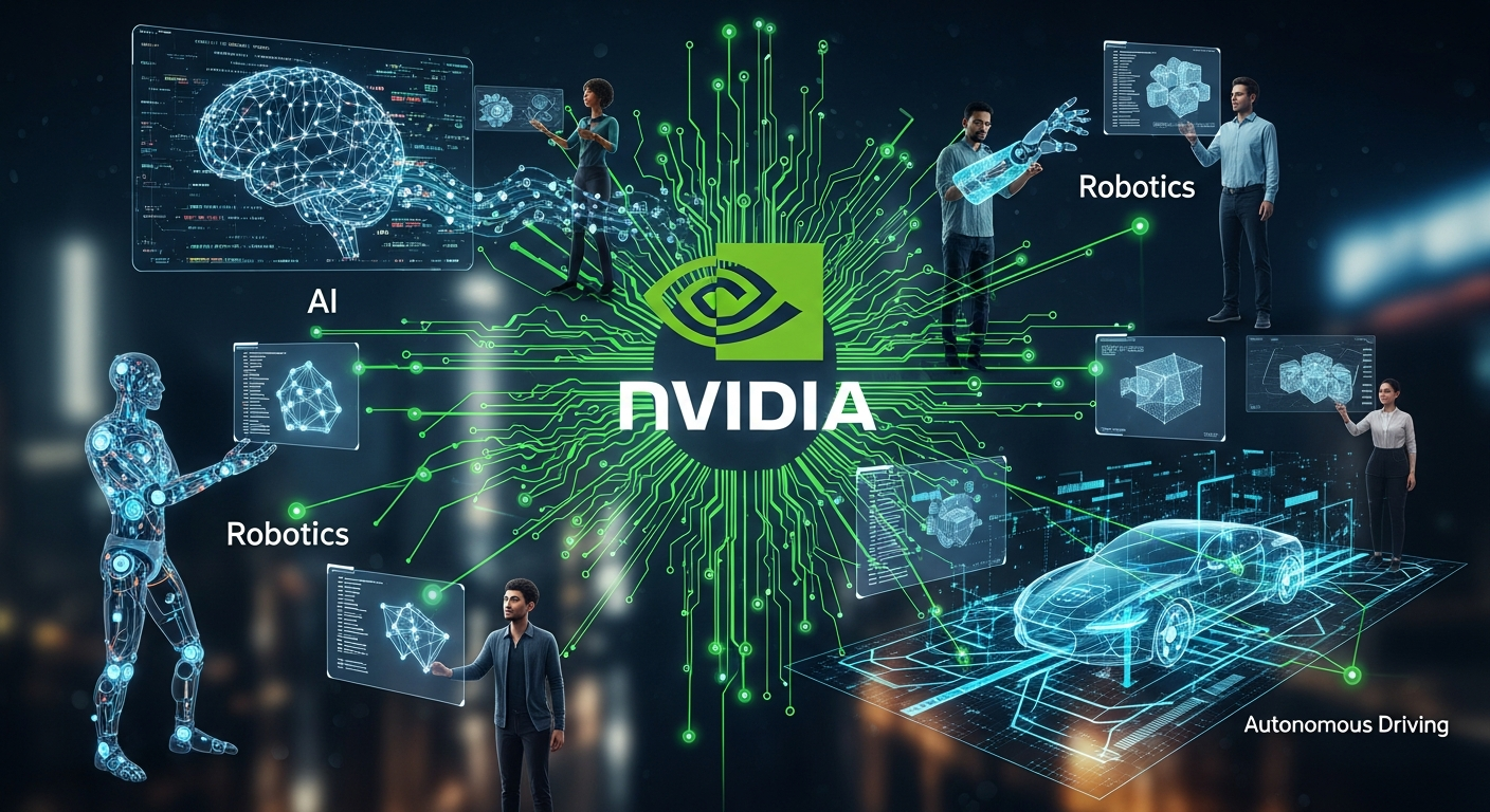 NVIDIA、AI・ロボティクス・自動運転分野でオープンソース戦略を加速:開発者エコシステムに革命の予感