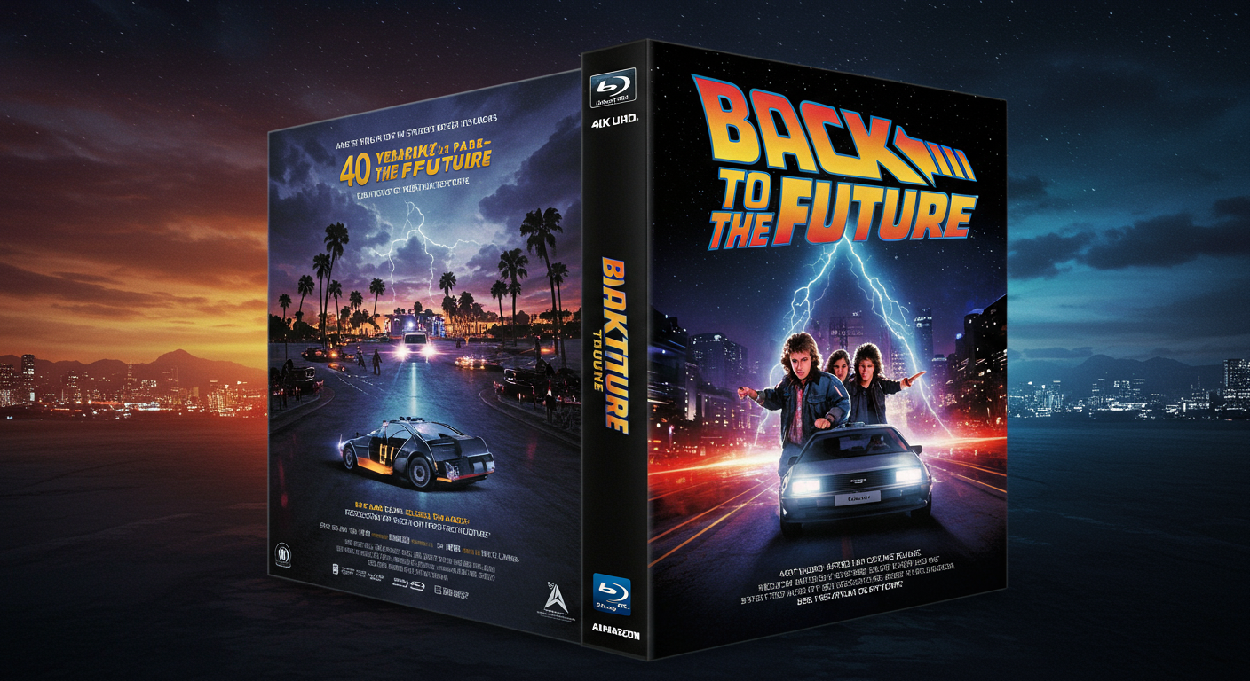 「バック・トゥ・ザ・フューチャー」40周年！限定4Kスチールブック＆豪華特典付きコレクターズエディション登場