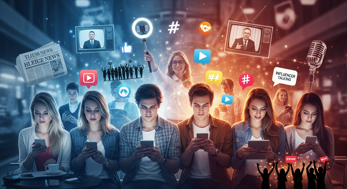 若者のニュース離れ？SNSとインフルエンサーが変える情報収集の未来