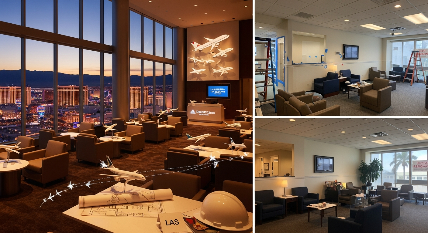 デルタ航空、ラスベガス新設&国内5拠点ラウンジ拡充へ - 顧客体験向上のための戦略とは