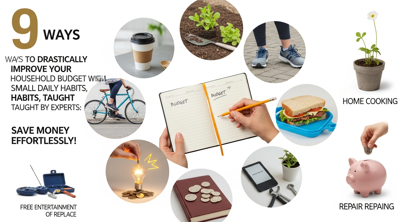 【専門家直伝】無理なく貯まる！日々の小さな習慣で家計を劇的に改善する9つの方法