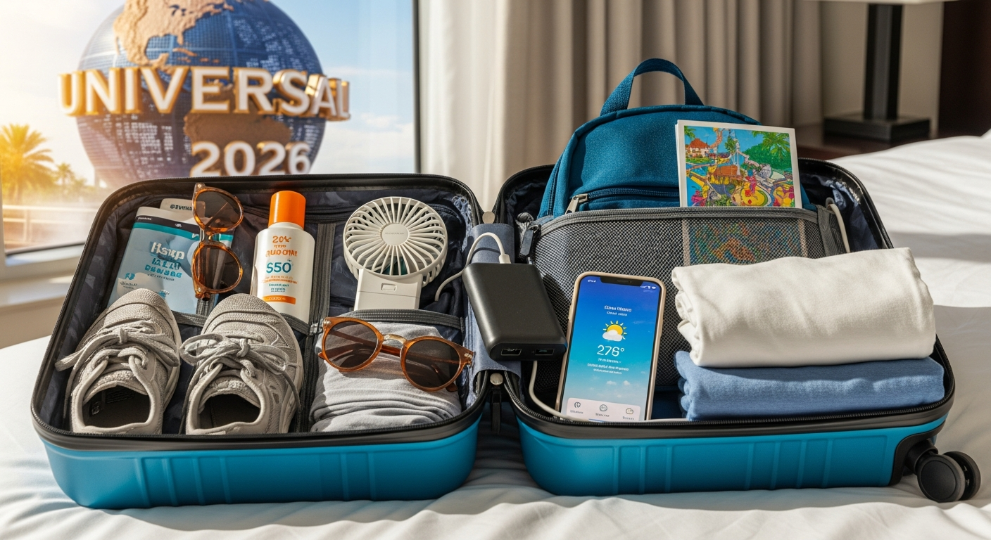 2026年ユニバーサル・オーランド旅行:スマートパッキングで体験を最大限に!