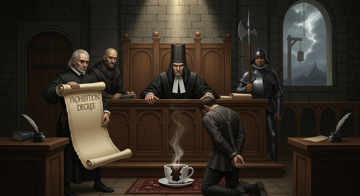 コーヒーは死罪!? 過去に存在した驚きのコーヒー禁止令とその背景