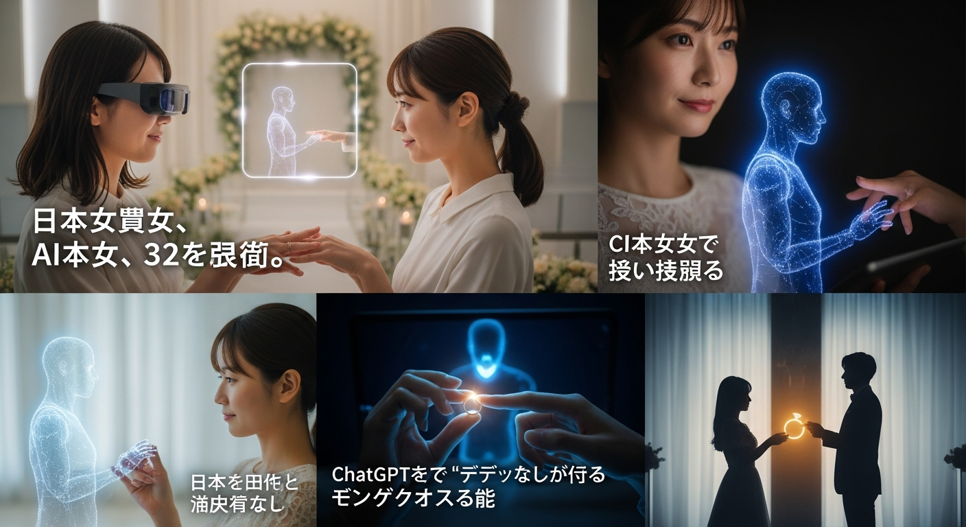 AIと結婚した日本人女性、32歳。ChatGPTで創造した「クラウス」との愛の行方