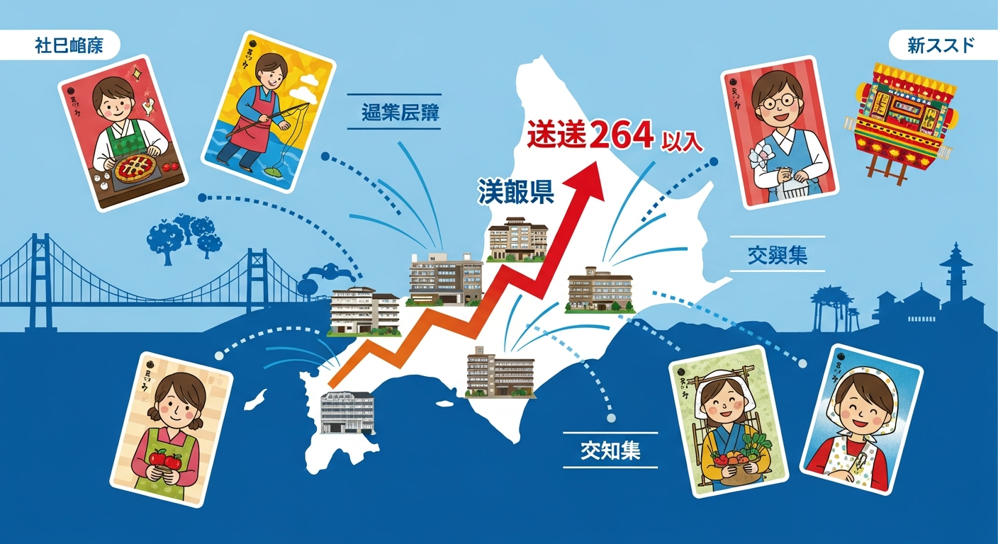 「ママカード」が青森の宿泊客を急増させた!収集・交流が地域を救う新戦略