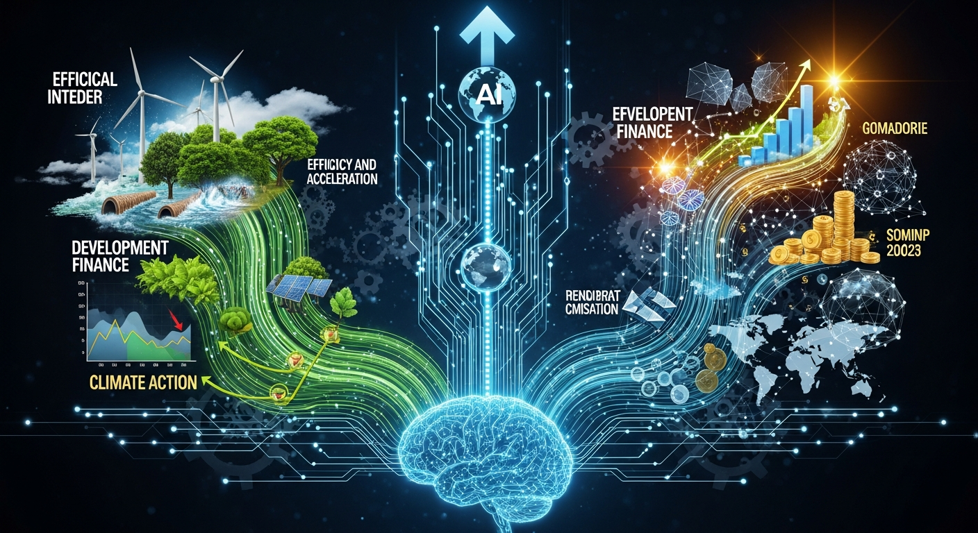 AIが気候変動対策と開発資金の効率化を加速：世界銀行の提言