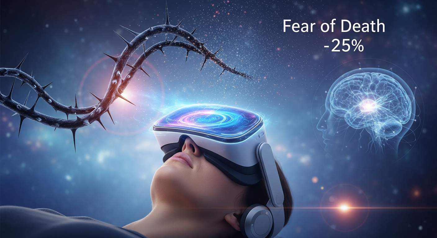 VRで死の恐怖が75%減少?近死体験シミュレーションがもたらす心理的効果とは