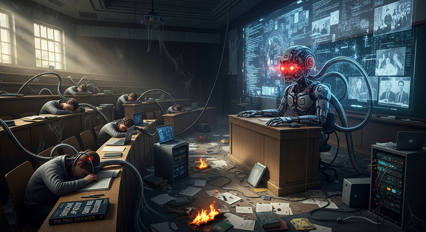 AIによる大学崩壊：教育の終焉とテクノロジーの暴走