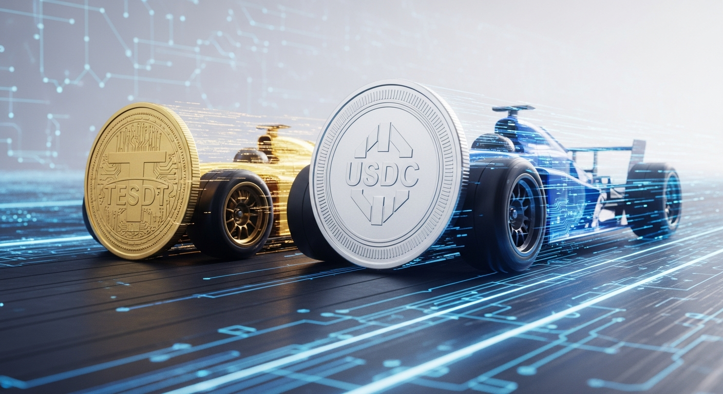 USDCが猛追!ステーブルコインの覇権争いで起きている「静かなる異変」とは