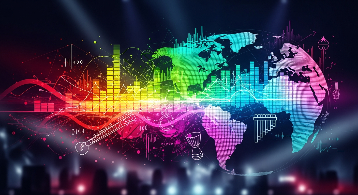 なぜ今、非英語圏の音楽が世界を席巻しているのか？Spotifyデータで解き明かす「音楽の多極化」