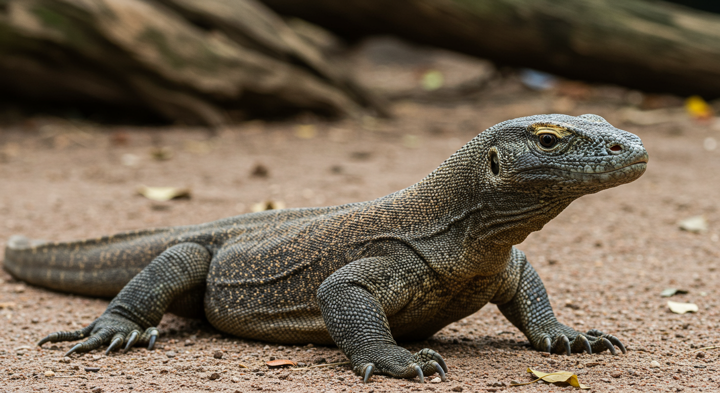 バターサイズの赤ちゃんコモドオオトカゲ、フロリダで誕生!絶滅危惧種の未来を繋ぐ