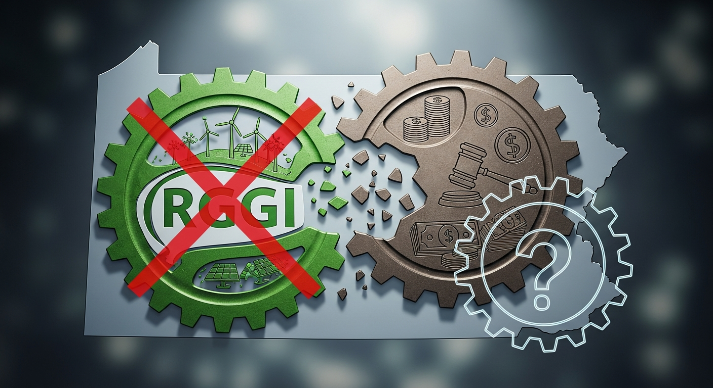 ペンシルベニア州、RGGI離脱の真相：予算取引の代償とPACERの未来