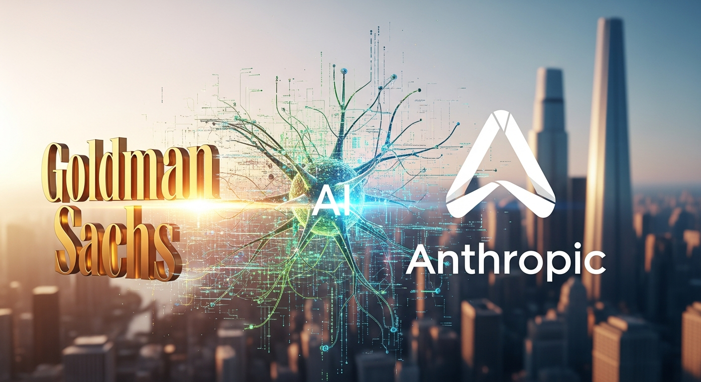 ゴールドマン・サックス、AI活用の最前線：アンソロピックとの提携で業務効率を革新