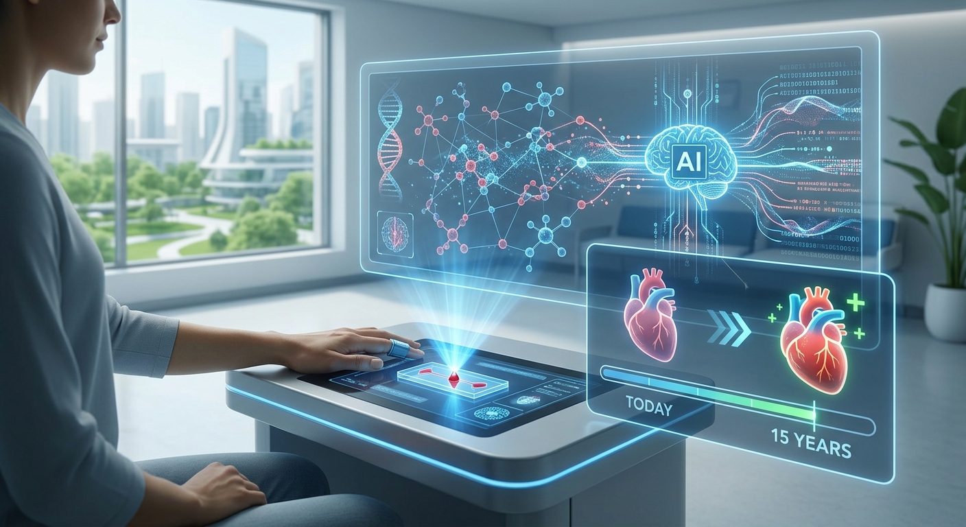 15年後の心臓病を予測する?AI血液検査「CardiOmicScore」が変える予防医療の未来