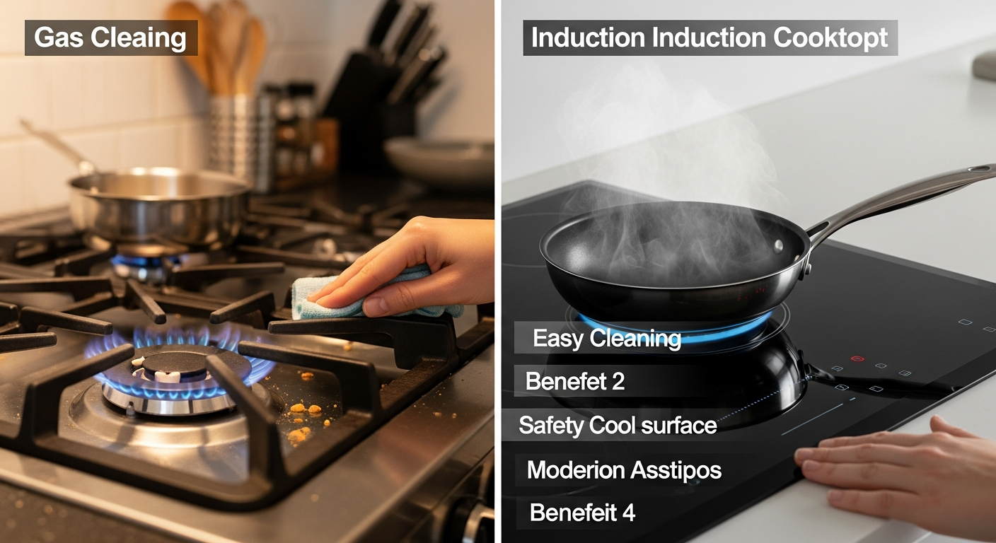 ガスコンロからの乗り換えで判明!IHクッキングヒーターの意外な魅力4選