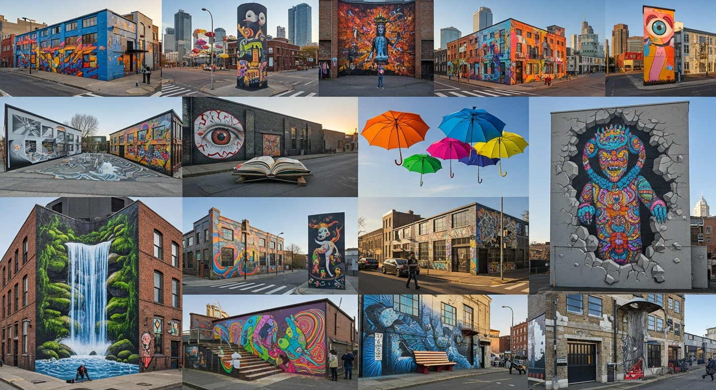 無機質な都市を彩る魔法！世界を驚かせた40のストリートアート事例