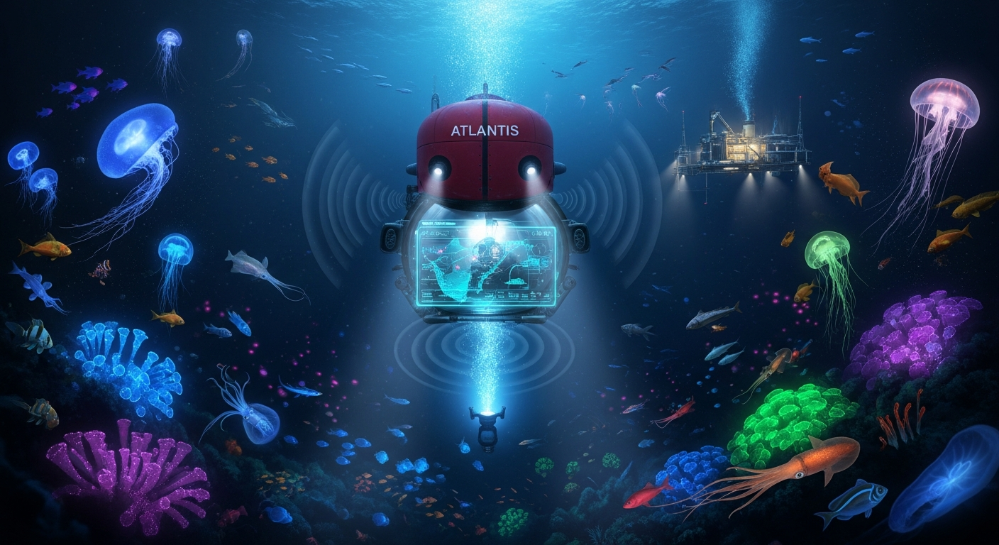 深海の99%は未知の世界!潜水艇が暴く驚異の生命と未来への希望