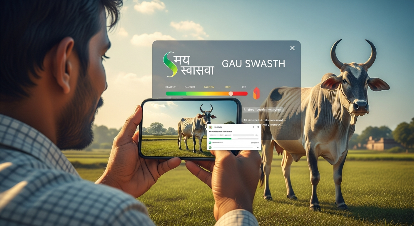 スマホ1枚で牛の健康を診断！インド農業を激変させるAI「Gau Swastha」の衝撃