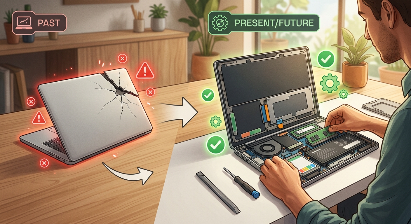 なぜ今「退屈なPC」が求められているのか?修理しやすさが変えるノートPCの未来