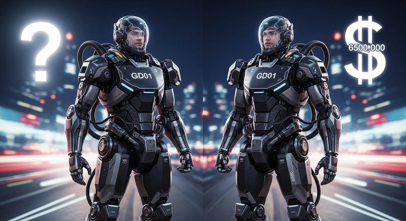 65万ドルの衝撃！Unitreeの「搭乗型メカスーツ」GD01は夢の実現か、それとも未完成の試作か？