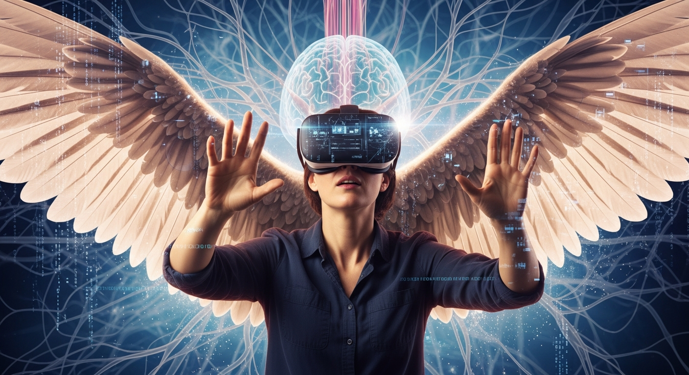 脳は「翼」をどう認識する？VR実験が暴いた身体感覚の意外な柔軟性