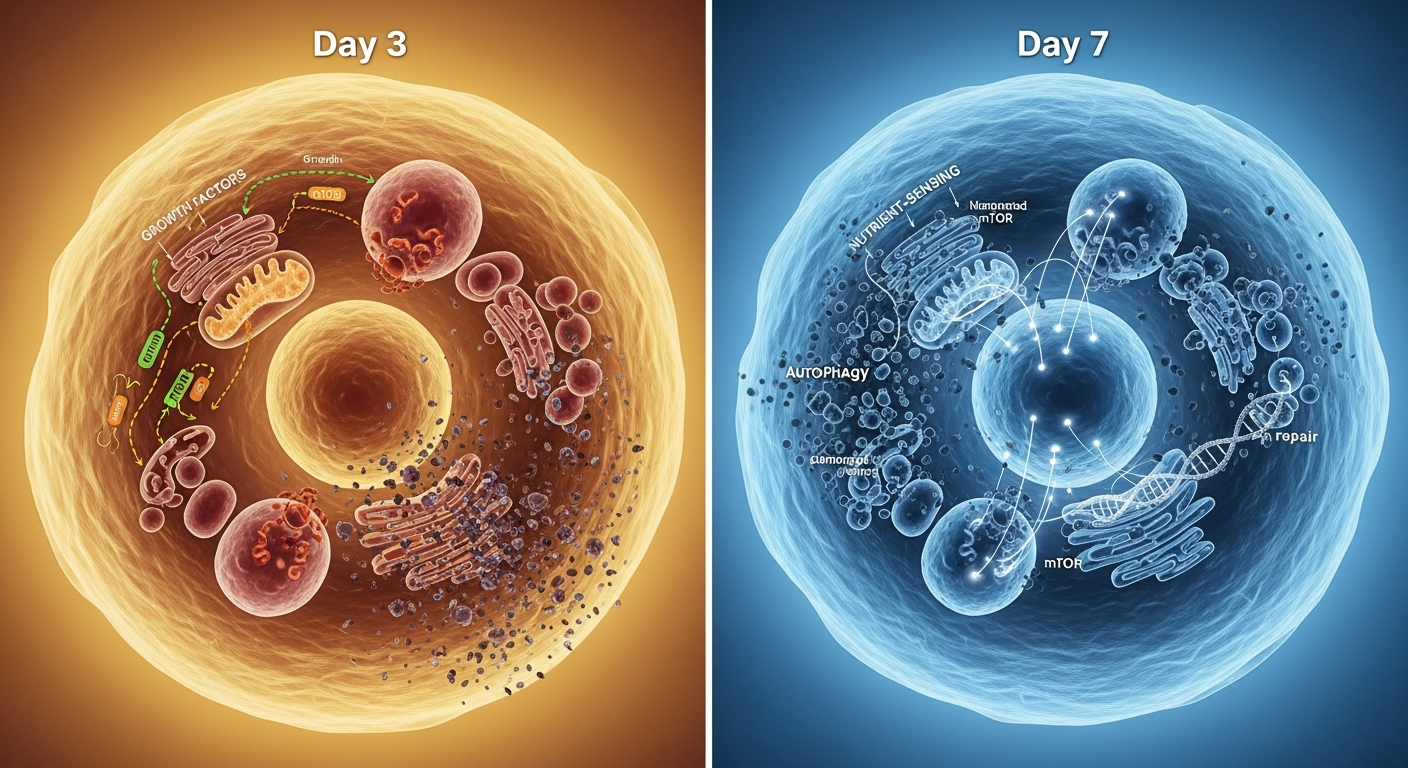 なぜ「3日」なのか？7日間の断食が体に起こす劇的な分子変化の正体