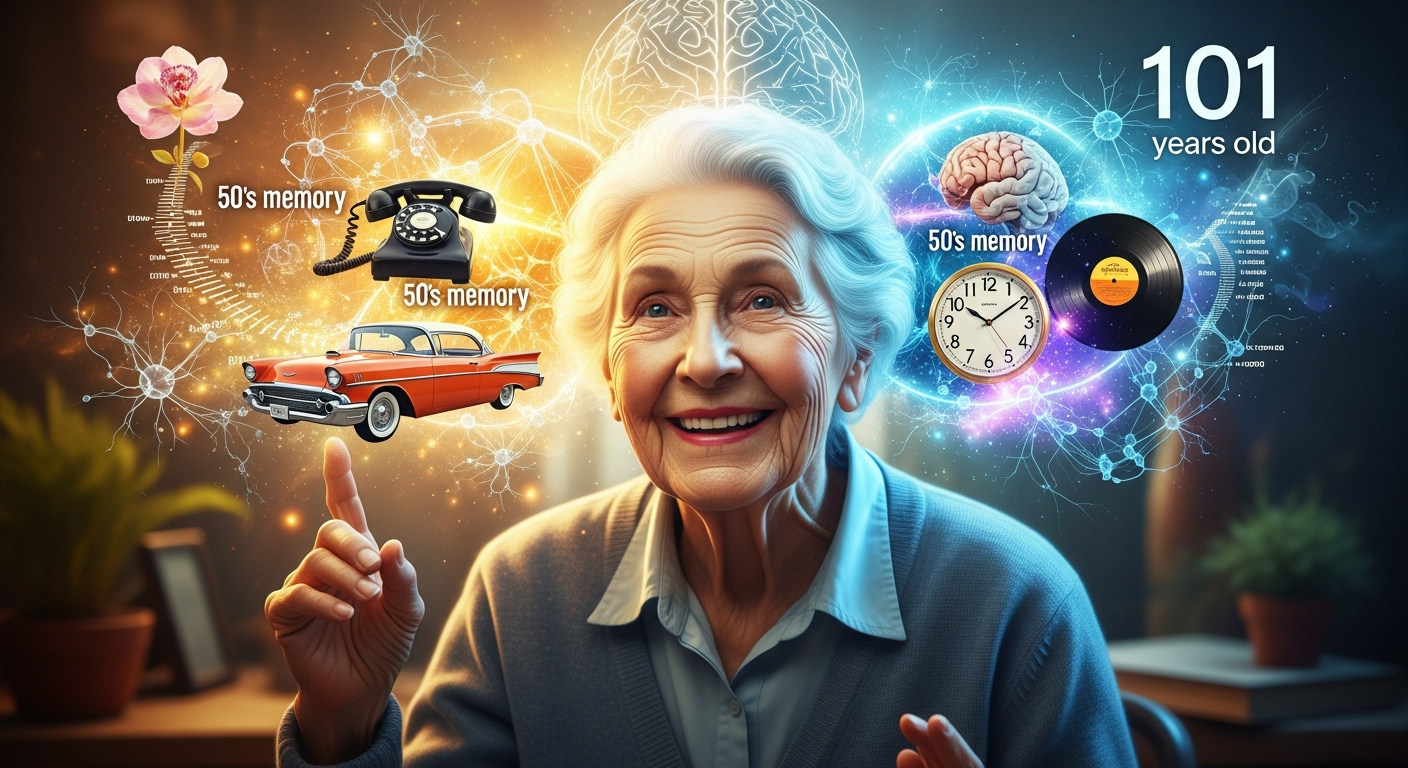 101歳でも記憶力は50代並み！「スーパーエイジャー」から学ぶ、若々しい脳を保つ秘訣