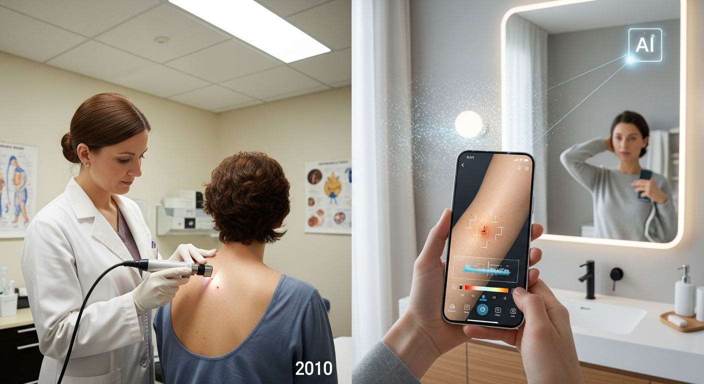 2026年、AIで変わる皮膚がん検診の常識：セルフチェックが医療を変える？