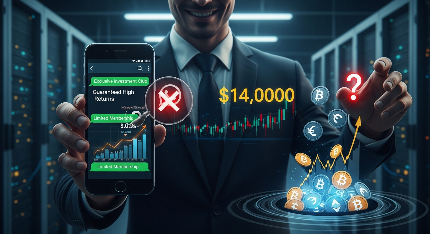 WhatsApp投資詐欺:1400万ドルを騙し取った「限定クラブ」の巧妙な手口と見破る方法