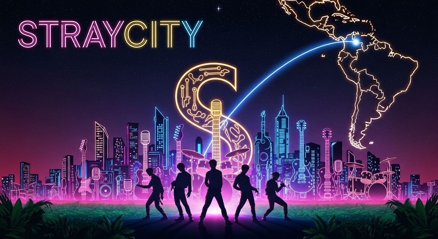 Stray Kidsが仕掛ける新音楽フェス「STRAYCITY」開幕!なぜ今、中南米から世界へ?