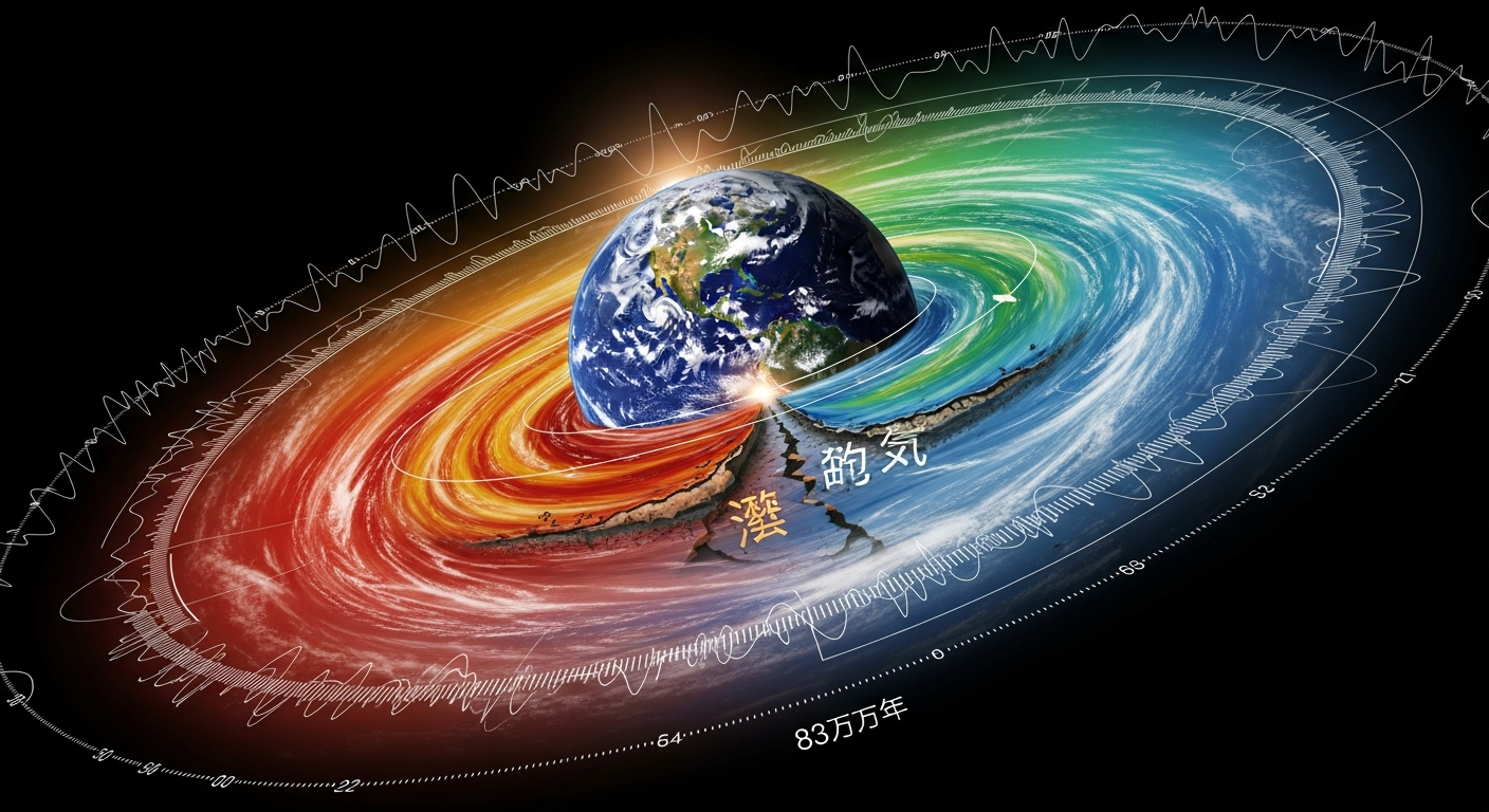 氷がなくても気候は激変！地球の「揺れ」が約8300万年前の気候変動を解明