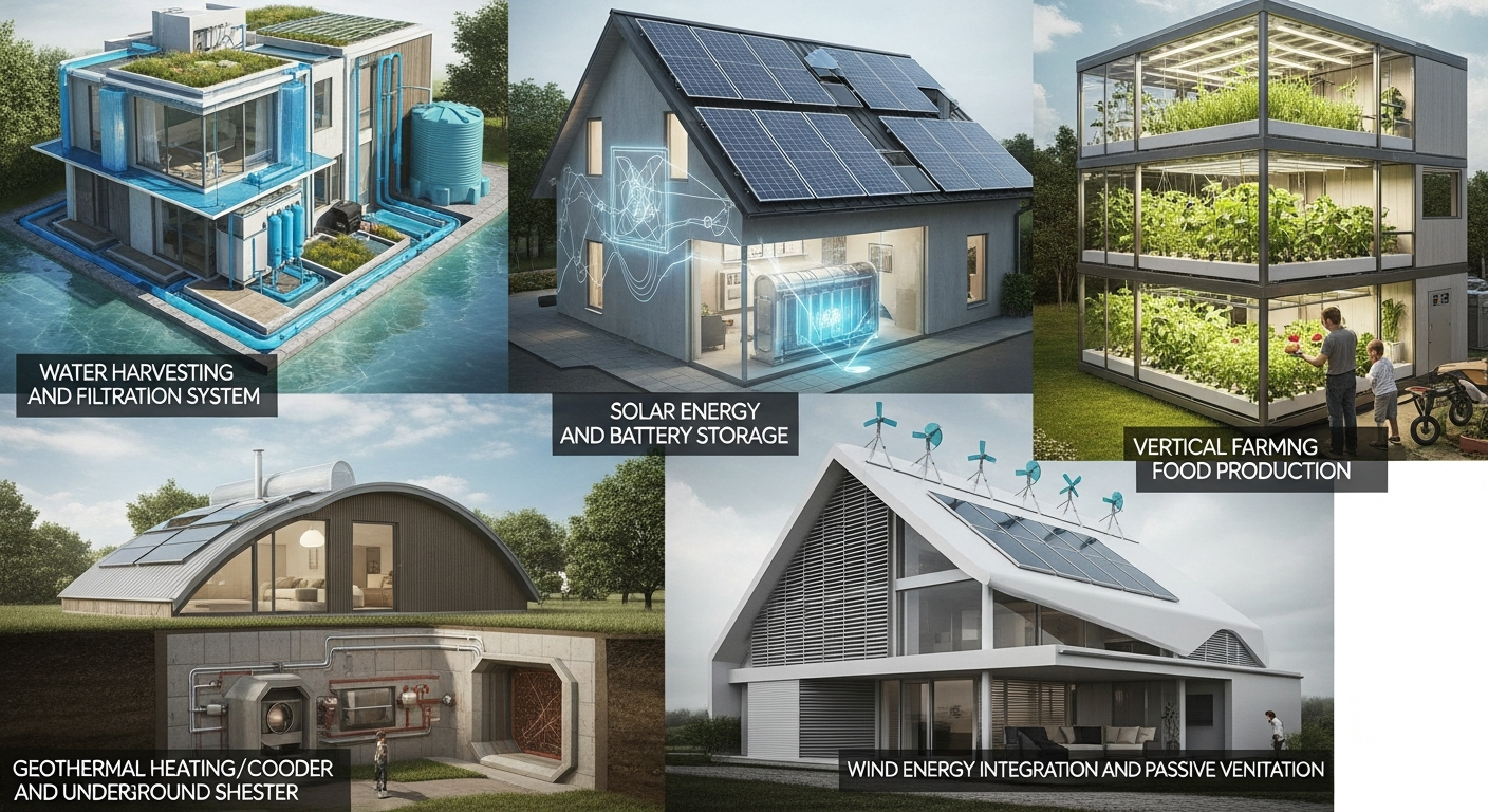 未来の住まい:気候変動に強く、生存を支える5つの革新的住宅改修