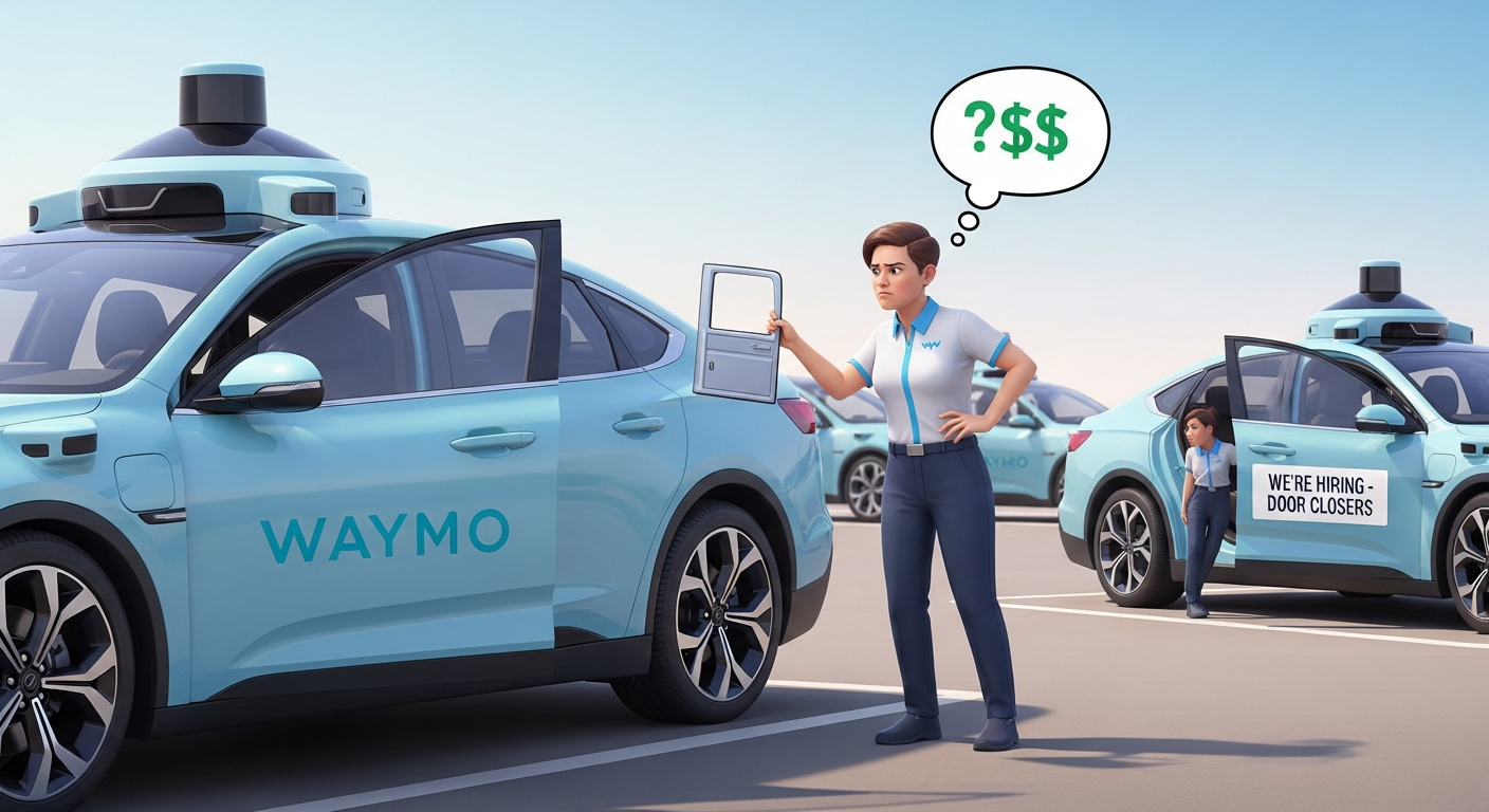 時給20ドル?自動運転車Waymo、ドア閉め作業員を募集するも報酬への不満噴出